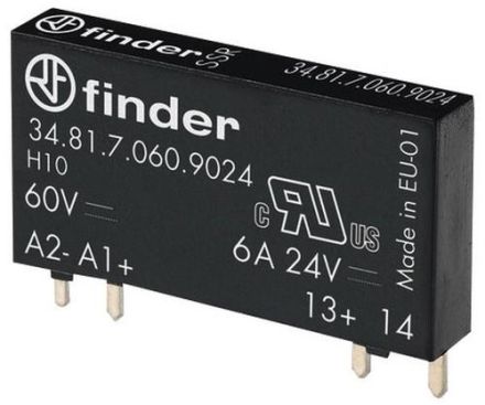 Finder 34.81.7.060.9024 SSR plug-in/print relay
