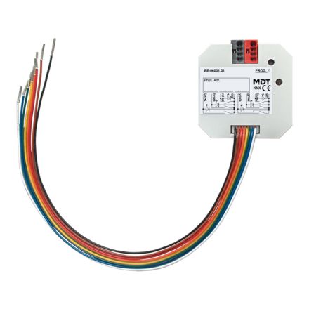 MDT BE-06001.02 KNX button interface flush-mounted, potential-free | 6-way