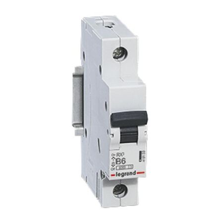 Legrand 419133 Circuit breaker RX3 B6A 1-pole 6kA 1M