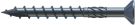Reisser R09264S121-1002009-1 HBS countersunk head wood construction screw, TX 40, partial thread, ETA, 10.0 x 200, steel, galvanized, blue, 1x sliding, pack of 50