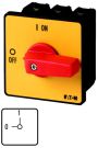 Eaton P3-100/E-RT ON-OFF switch, 3-pole, 100 A, EMERGENCY STOP function, built-in, 007189