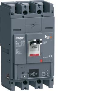 Hager HEW400NR h3+ P630 Energy 3P3D 400A 70kA circuit breaker