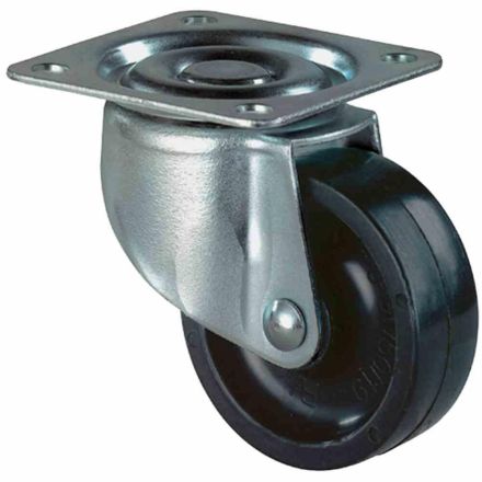 Bs Rollen F25.030 swivel castor plastic 30mm 34x48mm, 20 kg