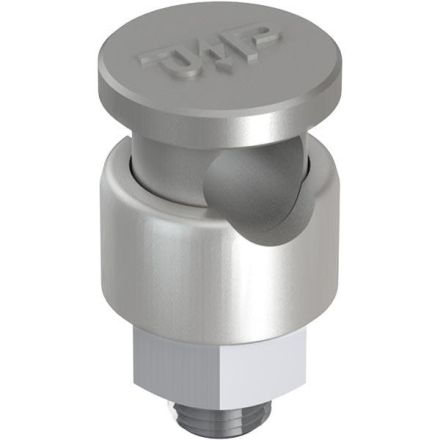 Pröpster 1359 St/tZn D:8-10mm with square clamp KS connector