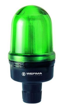 Werma 82925755 RM 24VDC GN LED permanent flashing light