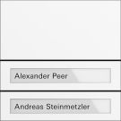 Gira 5532902 call button module 2f System 106 traffic white (lacquered)