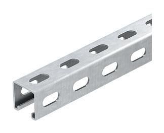 OBO Bettermann MS4141PP3000FT 3000x41x41 side hole profile rail, 1122483