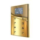 Zennio ZVI-TMDD display with 8 buttons with aluminum frame capacitive touch panel