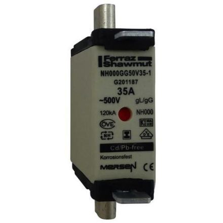 Mersen 1F645.000000 1F645. 000/C00 35A ~500V gG SGL NH fuse link