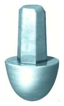 OBO Bettermann 1819/25 25mm earthing tip, 3041255