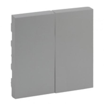 Legrand 864305 rocker Niloe Step series aluminium, (aluminium)