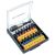 IRONSIDE 200168 Bit set 15-piece colored in plastic box