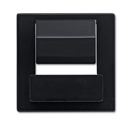 Busch-Jaeger 6477-81 central plate for Busch-powerDock anthracite