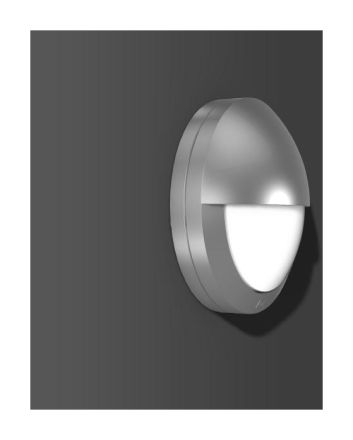 RZB 582011.004 Rounded Midi QA60 57W E27 D268 wall light