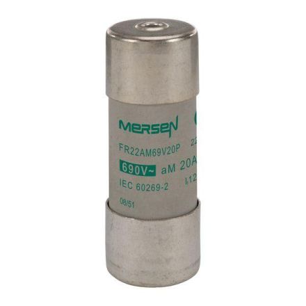 Mersen W212079J FR22AM69V20P 20A aM AC400-690V 22x58 cylindrical fuse link