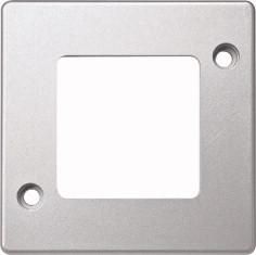 MERTEN 480160 frame 1-way matt silver PANZER