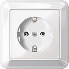 MERTEN MEG2301-1219 SCHUKO socket polar white glossy