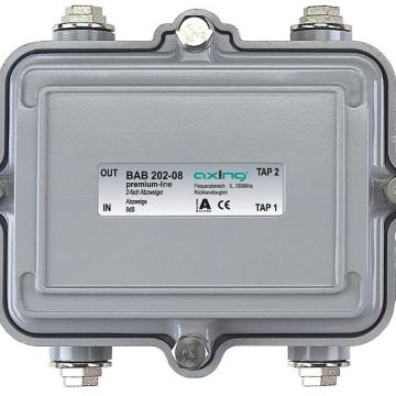 Axing BAB20208 2-way branch, 8 dB, 5...1006