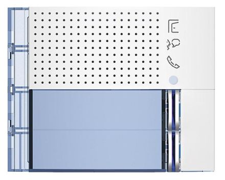 Bticino 351122 front panel SFERA New for loudspeaker LED 2RT ALLWHITE, (white)