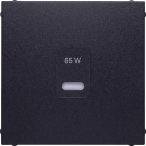Berker 48601606 for USB Bx anth. matt lacquered central piece