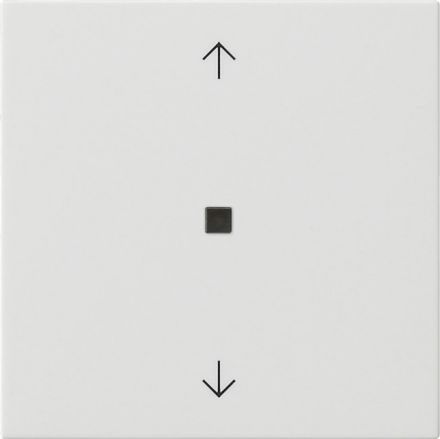 GIRA 510503 KNX-RF operating top unit System 55 | 1-way, arrows | pure white glossy