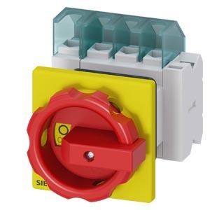 Siemens 3LD2154-2EP53 main/emergency stop switch 4-pole front mounting