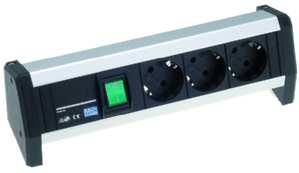 Bachmann 339.1001 DESK 3xSCHUKO 1xSwitch 3.0m fixed connection