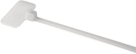 HellermannTyton 111-81919 IT18FL PA66 Natural (NA) Cable Ties