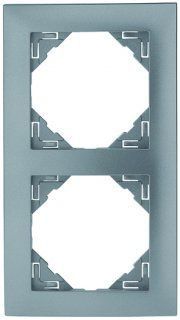 EFAPEL DOUBLE FRAME ALUMINIUM