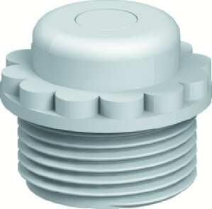 OBO Bettermann 90 M40 GE closed version screw-in nipple, 2032388