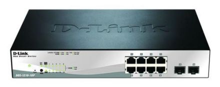 D-Link DGS-1210-10P/E 10-Port PoE Smart Switch