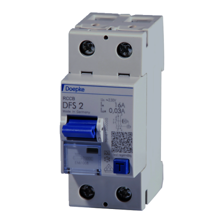 Doepke 09116601 DFS2 016-2/0.30-A 2-pole 16/0.3A residual current circuit breaker