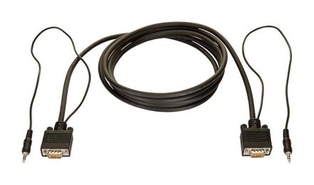Bachmann 918.069 918069 VGA mini jack combo cable length 10m
