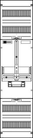 ABN 1050x250mm for test terminals wall meter panel (ZM17X087N)