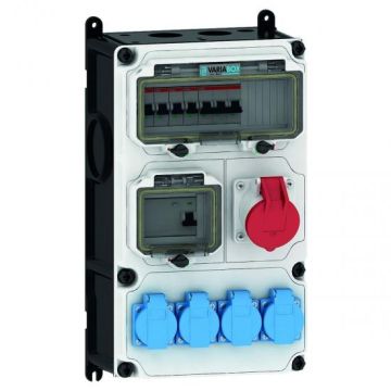 Bals 89082 Variabox L IP44 housing: high-quality socket combination