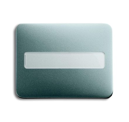 Busch-Jaeger 1781-266 rocker switch, with label field titanium