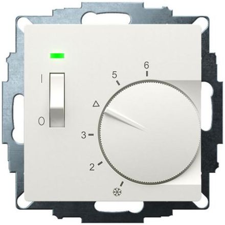 Eberle 191811224102 UTE 1012-RAL9010-M-55 flush-mounted room temperature controller