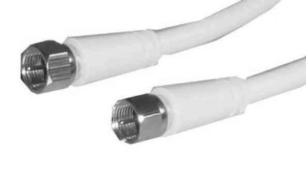 Televes FS-FS150 F-connection cable 1.5m 90dB white