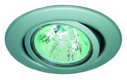 PROTEC.class 05400352 NV transformers and NV lights NV recessed ceiling spotlight LB18 PEL 03 GX5.3 50W nickel brushed