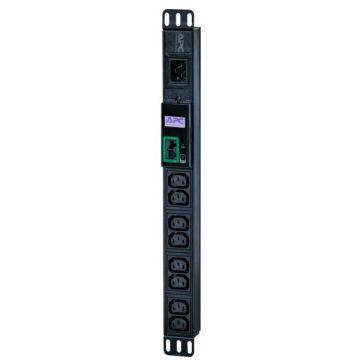 APC EPDU1016M Metered 1U 1-phase 3.7kW 230V 16A 8 Easy-Rack PDU