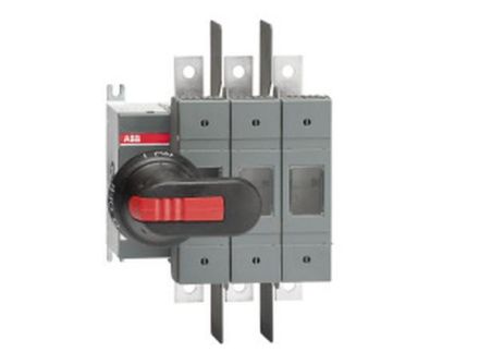 ABB Stotz-Kontakt OS100GJ03P, load-break switch for fuse, 3-pole, 100A with handle and shaft, UL/CSA, 1SCA114639R1001