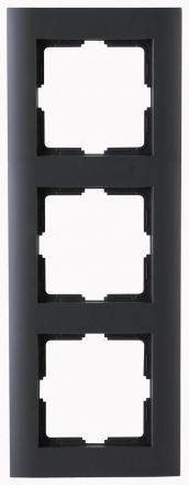 Kopp 402715007 3-way HK07 anthracite cover frame