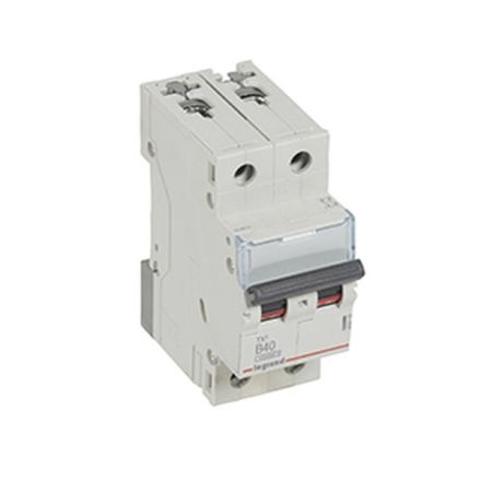 Legrand 404116 Circuit breaker TX3 B40A 2P 10KA 2M
