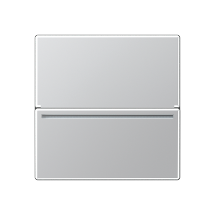 Jung ACARDRFIDAL hotel card switch RFID, without symbols, Series A, aluminium