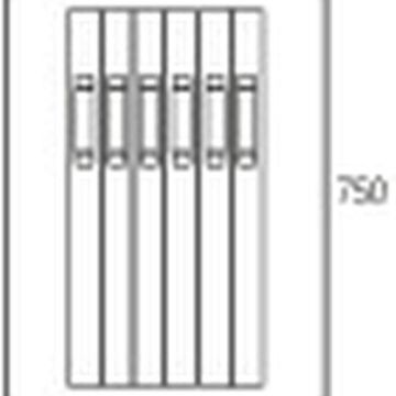 ABB Striebel & John AG177 cover 750x500 6xNH00 accessory CombiLine interior fitting system, 2CPX062903R9999