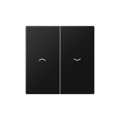 Jung LS995PSWM rocker switch 2-way, with arrow symbols, LS series, graphite black matt