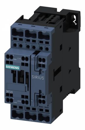 Siemens 3RT2025-2KC80 AC-3 7.5kW/400V 1S+1N DC 34V, 3p. S0 coupling contactor