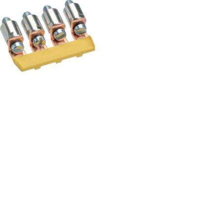Hager KWJ06B4 connecting bar 6qmm 4-way insulated