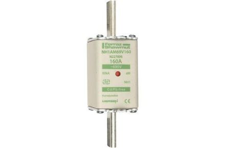 Mersen 2C169.000000 NH1AM69V160 160A size 1 AC690V KK aM NH fuse link