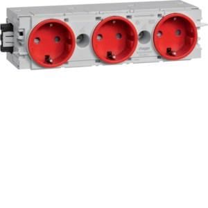 TEHALIT GS30003020 3-way socket red C-profile